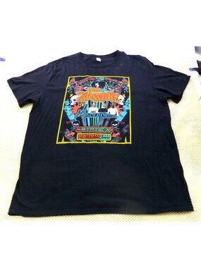 Rob Zombie 2022 Freaks On Parade Tour Shirt XL Black Fruit Of The Loom Sofspun T